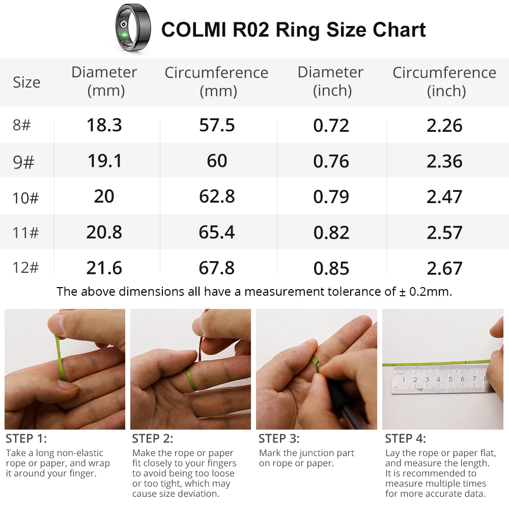 ساعة ذكية COLMI R02