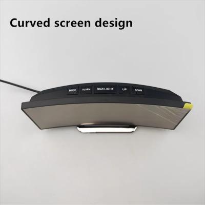 شاشة منحنية LED على مدار الساعة