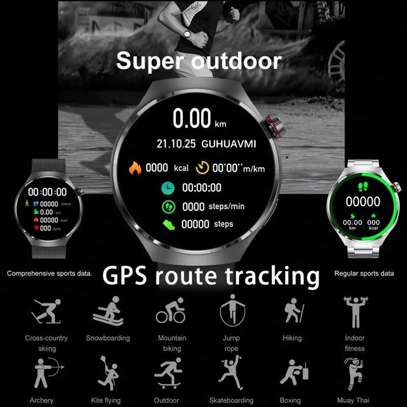 ساعة WHUAI GT4 Pro الذكية